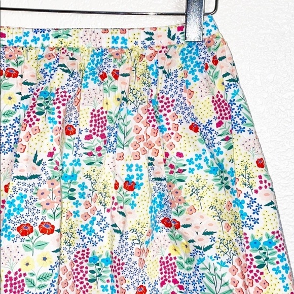 Gymboree Cotton Colorful Floral Girls Mini Skirt - Picture 2 of 7